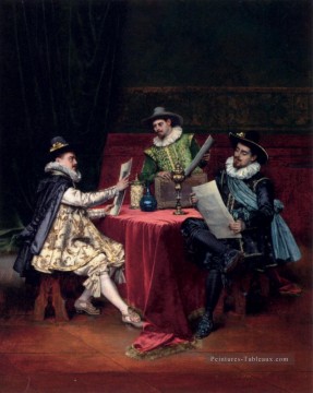 Les collectionneurs académiques Adolphe Alexandre Lesrel Peinture à l'huile